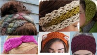 Kışın Soğukluğunu Unutturacak Müthiş Saç Bandı Örgü Modelleri