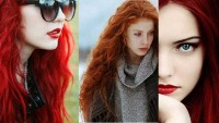 Her Zaman İhtişamlı Kızıl Saç Rengi Örnekleri