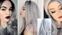 Gümüş Gri Silver Saç Boyası ve Ombre Modelleri