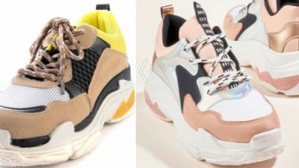 Yeni Sezon Bambi Markasının Balenciaga, Fila Tarzı Topuklu Sneaker Spor Ayakkabı Modelleri